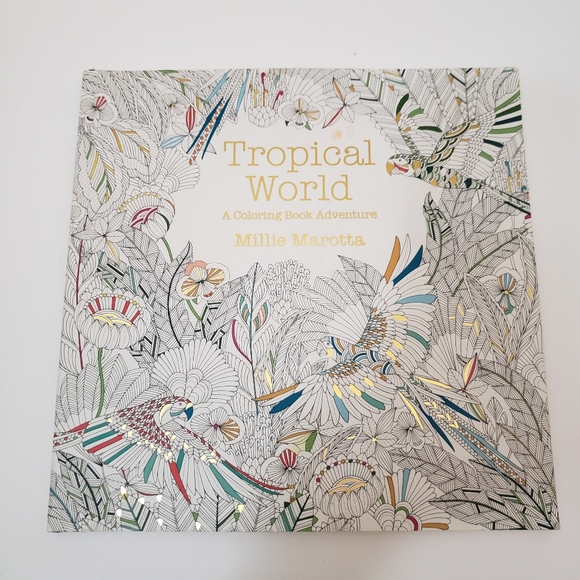 Other - Tropical World by Millie Marotta Adult Coloring Book